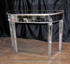 Art Deco Gespiegelte Konsole Tisch Spiegel Möbel