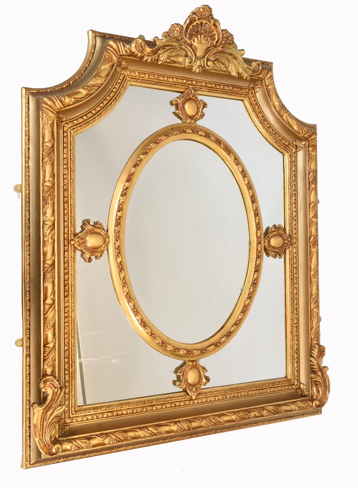 Regency Spiegel vergoldet Pier Spiegel Glas Mirror