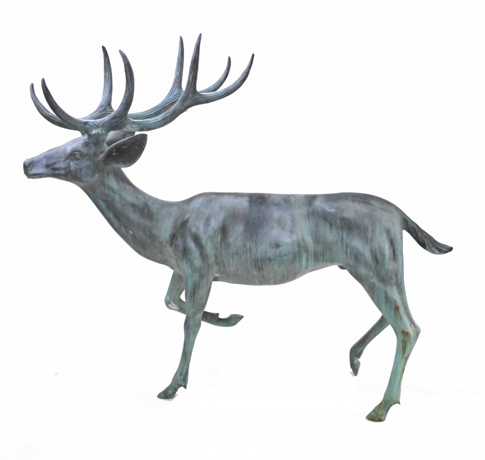 Bronzene Hirschstatue, Monarch des Glen Deer Casting